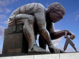 Estatua de Newton, 1995
